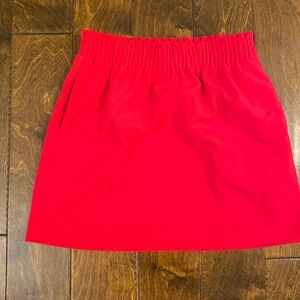 Red JCrew Skirt